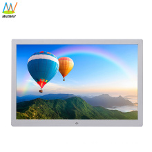 2017 New Model Aluminum Frame Led Lcd 17 Inch Digital Video Frame